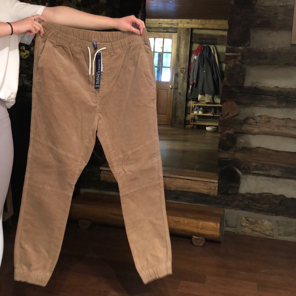 Khaki Joggers from h&M